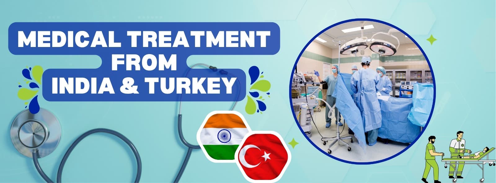 Expert medical specialist consulting patient for treatment abroad