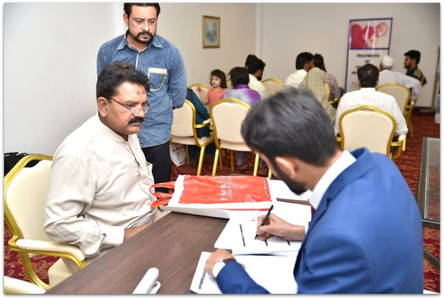 OPD on 01 April 2018 Lahore - Save The Patients medical tourism event