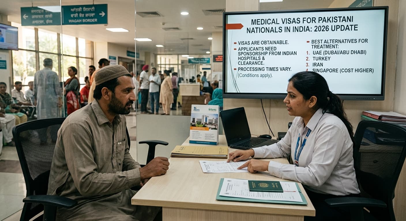 Can Pakistani Nationals Get Medical Treatment in India in 2026? Visa Status & Best Alternatives - Featured Image