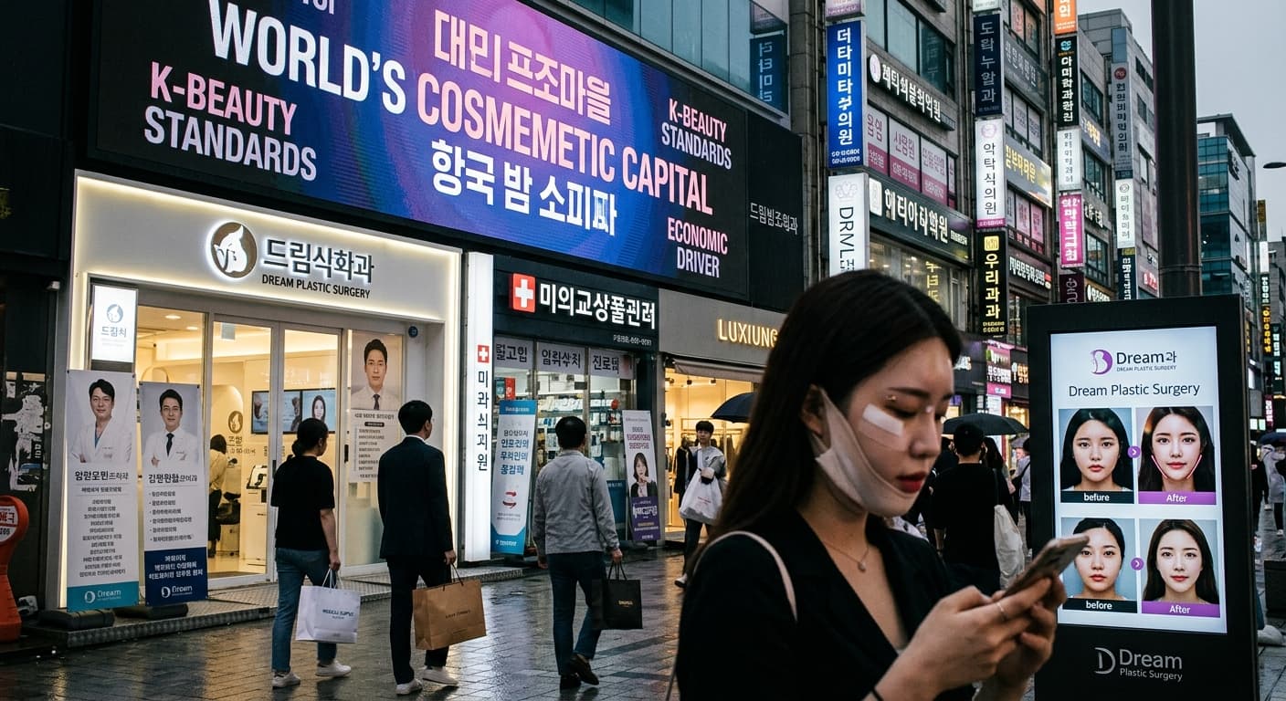 Why is South Korea the world capital of plastic surgery?